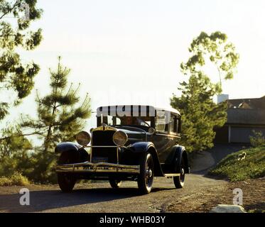 Trasporto su strada 1929. Hupmobile serie un nuovo secolo Foto Stock