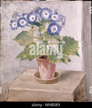 Blue Cineraria - c.1928. da Augusto Giovanni (1878-1961). in Tate Gallery di Londra. Augustus Edwin John OM (4 gennaio 1878 - 13 ottobre 1961) era un pittore gallese.. Foto Stock