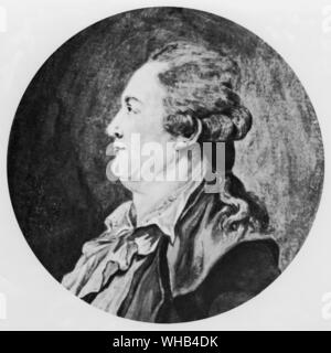 Friedrich Anton Mesmer - l'ordinante del mesmerism - Franz Anton Mesmer (23 maggio 1734 - 5 Marzo 1815) ha scoperto che cosa ha chiamato magnétisme animal (magnetismo animale) e altri spesso chiamato mesmerism. L'evoluzione di Mesmer le idee e le pratiche hanno causato James Braid (1795-1860) per lo sviluppo di ipnosi in 1842, il suo nome è il percorso del verbo inglese 'mesmerize'.. Foto Stock