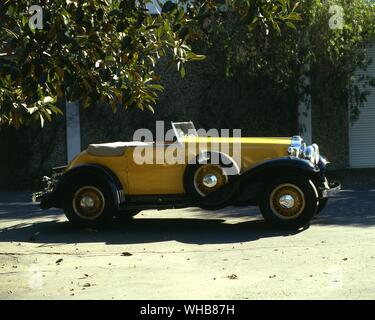 Trasporto su strada 1932. Stutz DV-32 Super Bearcat. . Foto Stock