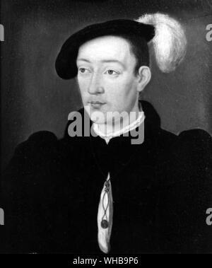 Il Delfino Francois , 1518 - 1536 , da un ritratto c 1534 da Corneille de Lyon . Primo figlio di Francois I , morto giovane intorno a 18 anni Foto Stock