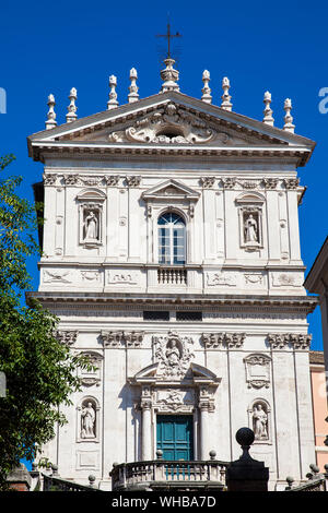 La storica chiesa dei Santi Domenico e Sisto costruito sull'anno 1663 Foto Stock