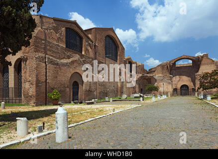 Terme di Diocleziano a Roma, Italia Foto Stock