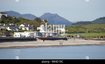 Criccieth, il Galles del Nord Foto Stock