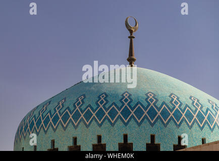 Una foto del Re Abdullah moschea di Amman. Foto Stock