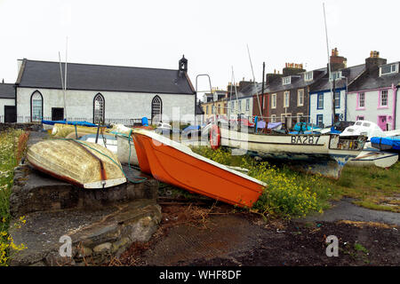 Cantiere, Isola di Whithorn, Dumfries & Galloway, Scotland, Regno Unito Foto Stock