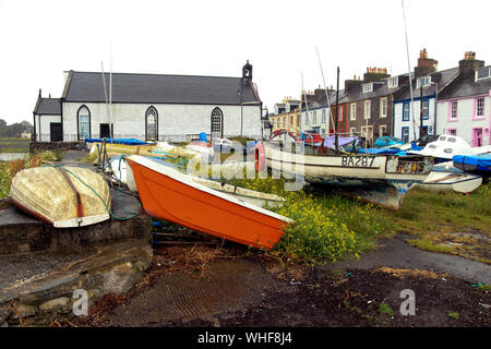 Cantiere, Isola di Whithorn, Dumfries & Galloway, Scotland, Regno Unito Foto Stock