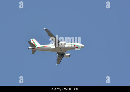 Governo bulgaro - Airbus A319-112 aeroplano Foto Stock