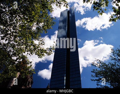 Hancock Tower a Boston, Massachusetts Foto Stock