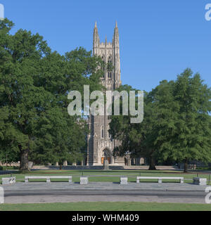 Duke University Cappella del campus della Duke University in Durham, North Carolina Foto Stock