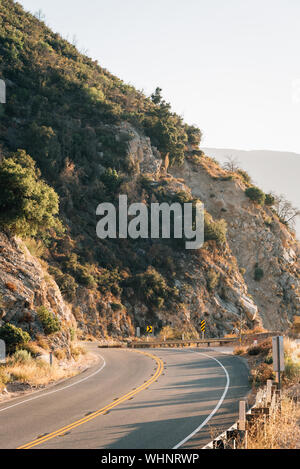 Angeles Forest autostrada, in Angeles National Forest, California Foto Stock