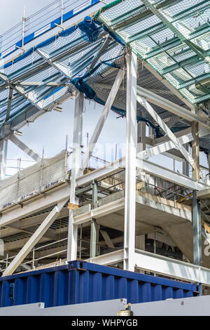 Nuova struttura alla stazione di Queen Street in Glasgow Foto Stock