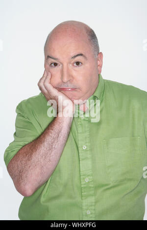 Uomo Upset Foto Stock