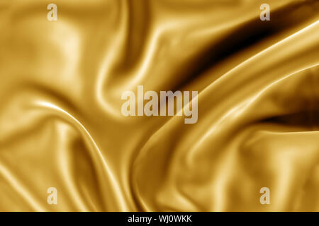 Immagine 3d di tessuto oro texture Foto Stock