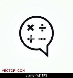 Vettore di contabilità icona. Commerciali e finanziari di Symbol Illustrazione Vettoriale