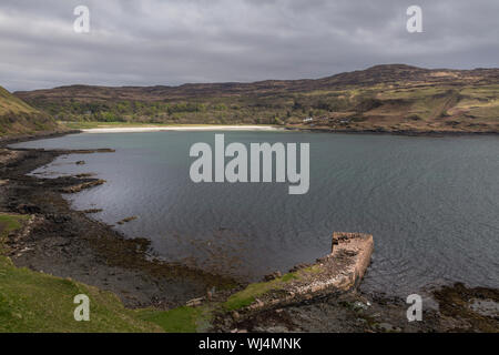 Vista di Calgary beach sull'isola di Mull Foto Stock
