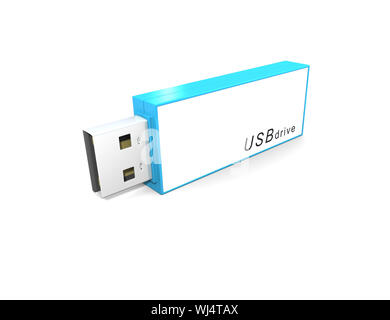 Una immagine di una bella unità USB Foto Stock
