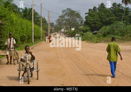 OUIDAH , porta slave nel commercio triangolare Foto Stock