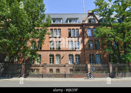 Vista, al di fuori e al di fuori, vista esterna, vista dall'esterno in mattoni, edificio di mattoni, edifici in mattoni, edifici in mattoni, edifici in mattoni, Berlino, Columbia dam, Ge Foto Stock