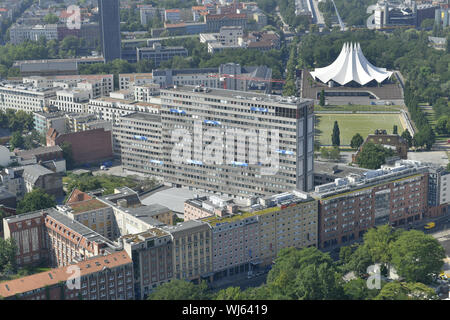 Architettura, Berlino, calcestruzzo, Germania, Excelsiorhaus, Excelsior house, Friedrich boschetto del monte Croce, Building, edificio alto, real estate, Foto Stock