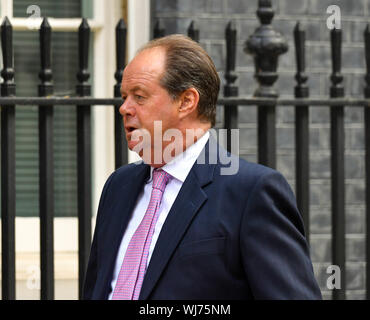 Londra 3 settembre 2019 Stephen Hammond MP, arriva a Downing Street, Londra Credit Ian DavidsonAlamy Live News Foto Stock