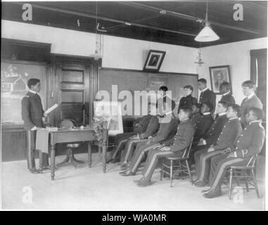 Hampton Institute, Va. - studiare Whittier Foto Stock