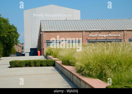 L'Italia, Milano, quartiere Bicocca Pirelli Hangar Bicocca, Museo d'arte Foto Stock