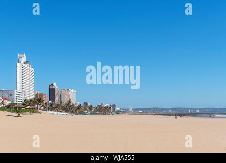 Addington Beach, South Beach, Durban, KwaZulu-Natal, Sud Africa Foto Stock