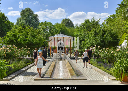 Berlino, Germania, giardini, giardini del mondo, giardino, giardini, giardini del mondo, giardino mostra, corte giardino, Marocco, Marzahn, Marzah Foto Stock