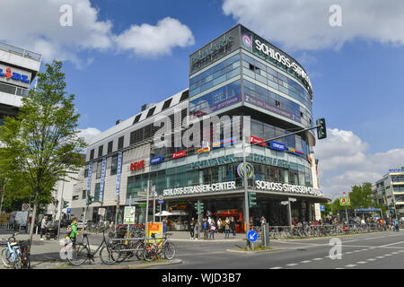 Vista, al di fuori e al di fuori, vista esterna, vista esterna, Berlino, Dipartimento tendina, Germania, Shopping, Centro shopping, business, negozi, business, sho Foto Stock