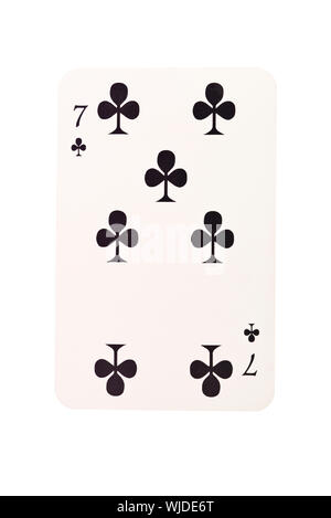 Sette di fiori isolati su sfondo bianco Foto Stock