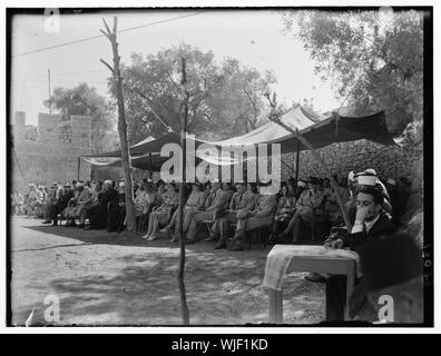 Hebron scuola per ciechi inizio esercizi Foto Stock