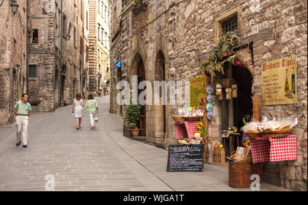 Gubbio, Umbria, Italia Foto Stock