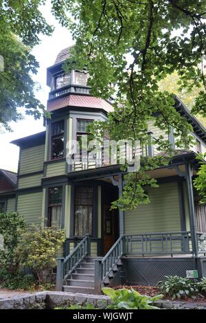 Roedde House Museum in Vancouver Foto Stock