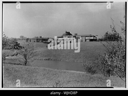 Herbert F. Johnson, Jr., Wingspread, residence a Racine, Wisconsin. Foto Stock