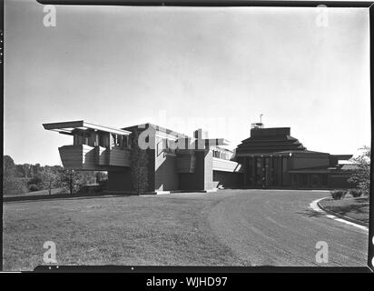 Herbert F. Johnson, Jr., Wingspread, residence a Racine, Wisconsin. Foto Stock