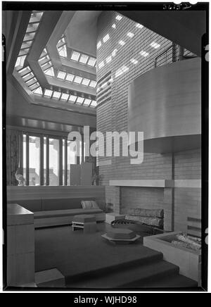 Herbert F. Johnson, Jr., Wingspread, residence a Racine, Wisconsin. Foto Stock