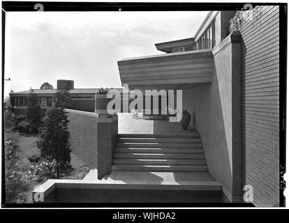 Herbert F. Johnson, Jr., Wingspread, residence a Racine, Wisconsin. Foto Stock