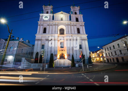 San Francesco Saverio nella cattedrale di Grodno. Grodno, regione di Grodno, Bielorussia. Foto Stock