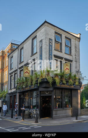 Carpentieri arms pub vicino a Brick Lane Londra Foto Stock