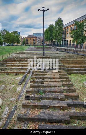 Brunel Great Eastern milwall lancio Foto Stock