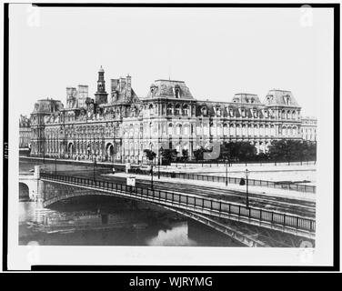 Hotel de ville / E. Baldus Foto Stock