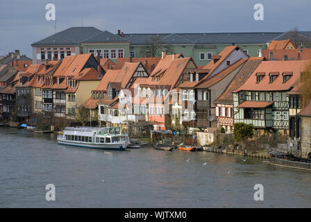 Klein-Venedig (Bamberg, Germania) Foto Stock