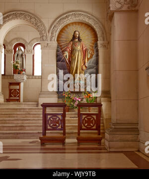 La Iglesia de Jesus de Miramar, Havana, Cuba Foto Stock