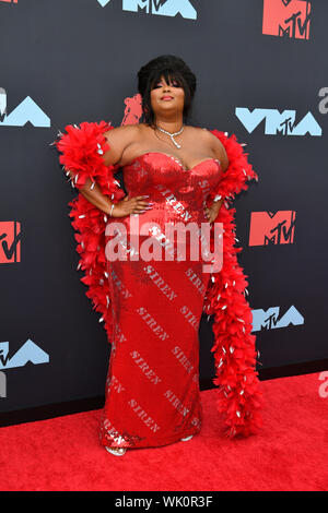 Lizzo assiste il 2019 MTV Video Music Awards presso il Centro Prudential su agosto 26, 2019 a Newark, New Jersey. Foto Stock