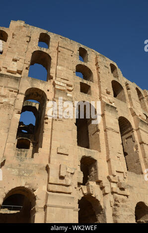 Pietra romana rovine in Africa Foto Stock