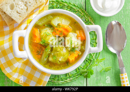 Zuppa di verdure Foto Stock