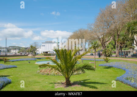 Giardini e Teatro Principessa Torquay Devon England Foto Stock