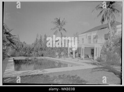 Jay O'Brien, residence a 990 Adam Rd., Palm Beach, Florida. Foto Stock