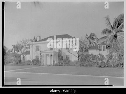 Jay O'Brien, residence a 990 Adam Rd., Palm Beach, Florida. Foto Stock